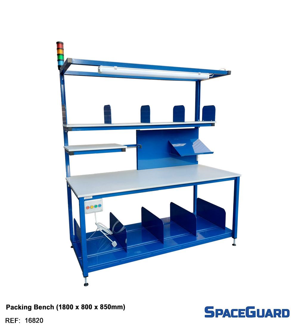 Bespoke mobile packing bench